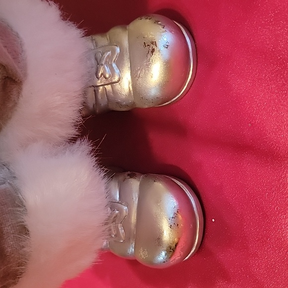 Silver Santa Claus Christmas Figure 18" - Picture 10 of 10